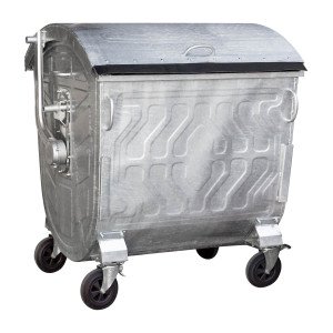 Контейнер для ТПВ 1100 л. Цинк (Украина)