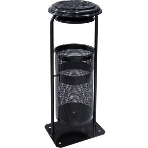 Урна "Плимут" с крышкой и пепельницей