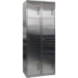 Шкаф для одежды нержавеющий ШОМ-300/2 (AISI 430)