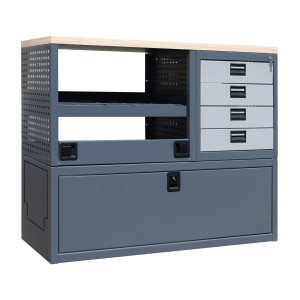 Автомобильный модуль для передвижных СТО Фанера 12/4-Т/П/4М