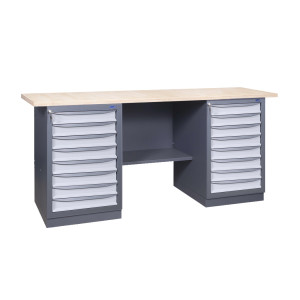 Верстак серии ПРОФИ 41 8М/8М Ф