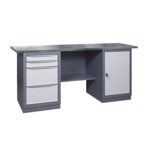 Верстак серії ПРОФІ 41 2М2Б/Д Н