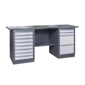 Верстак серії ПРОФІ 41 8М/2М2Б Н