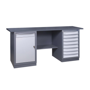 Верстак серии ПРОФИ 41 МД/8М Ч