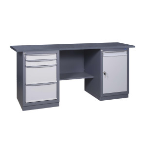 Верстак серії ПРОФІ 41 2М2Б/МД Ч