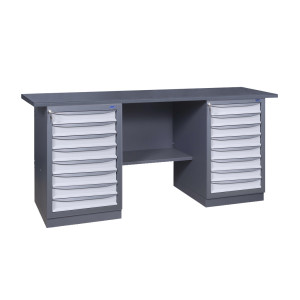 Верстак серии ПРОФИ 41 8М/8М К