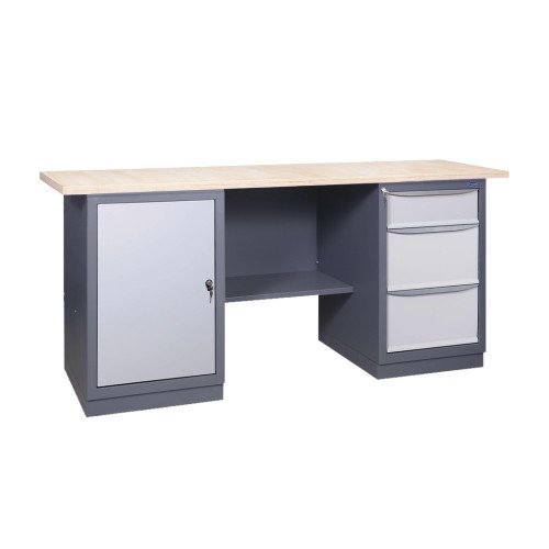 Верстак серии ПРОФИ 41 Д/С2Б Ф