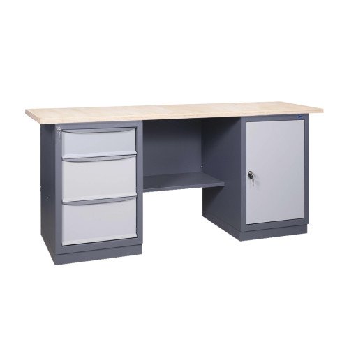 Верстак серії ПРОФІ 41 С2Б/Д Ф