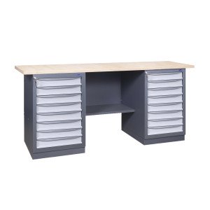 Верстак серії ПРОФІ 41 8М/8М Ф