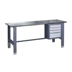 Верстак слесарный на стационарных регулируемых опорах ВР 41 3МС Н