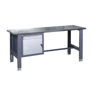 Верстак слюсарний на стаціонарних регульованих опорах ВР 41 МД Н