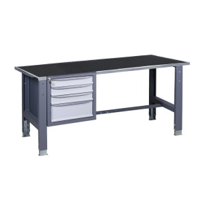 Верстак слесарный на стационарных регулируемых опорах ВР 41 3МС R