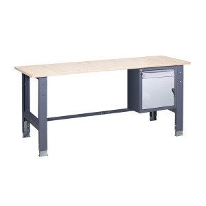 Верстак слесарный на стационарных регулируемых опорах ВР 41 МД Ф