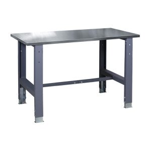 Верстак слюсарний на стаціонарних регульованих опорах ВР 21 Н