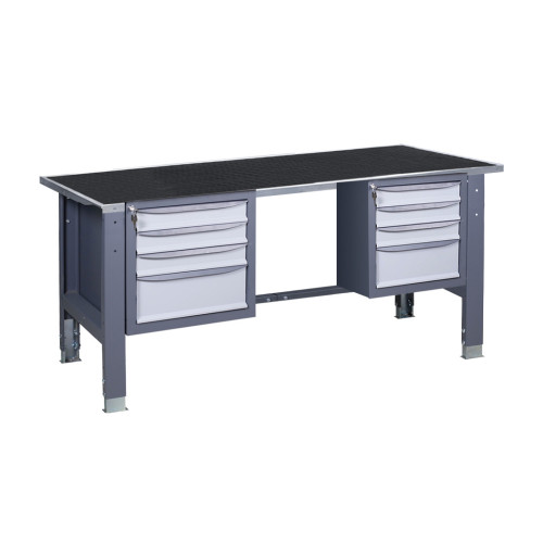 Верстак слесарный на стационарных регулируемых опорах ВР 41 3МС/3МС R