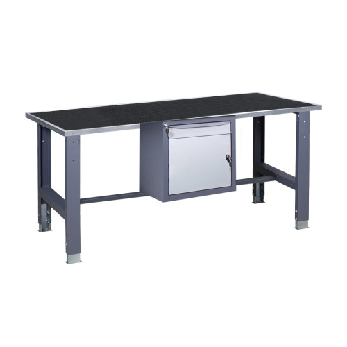 Верстак слюсарний на стаціонарних регульованих опорах ВР 41 МД R