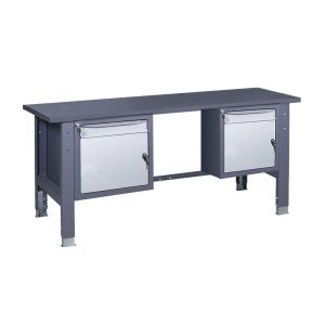 Верстак слюсарний на стаціонарних регульованих опорах ВР 41 МД/МД Ч