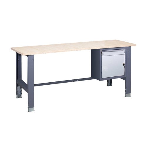 Верстак слюсарний на стаціонарних регульованих опорах ВР 41 МД К