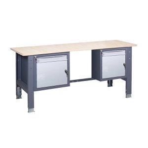 Верстак слесарный на стационарных регулируемых опорах ВР 41 МД/МД К