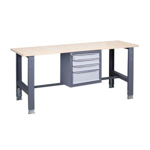 Верстак слесарный на стационарных регулируемых опорах ВР 41 3МС К