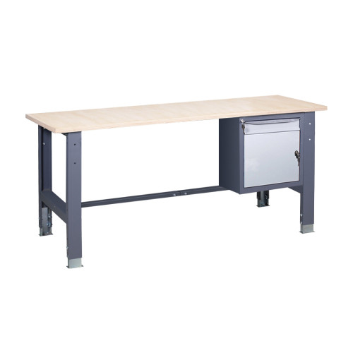 Верстак слюсарний на стаціонарних регульованих опорах ВР 41 МД Ф