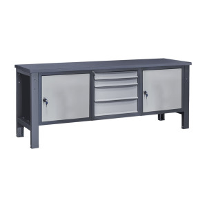 Верстак тяжелой серии 210 Д/Д/2М2С Ч