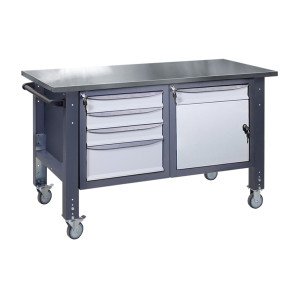 Верстак мобильный (на регулируемых опорах) ВРМ 31 МД/3МС Н