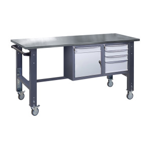 Верстак мобильный (на регулируемых опорах) ВРМ 41 3МС/МД Н