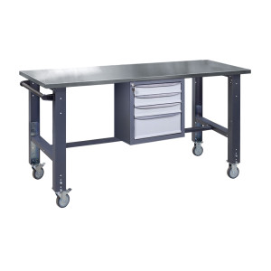 Верстак мобильный (на регулируемых опорах) ВРМ 41 3МС Н