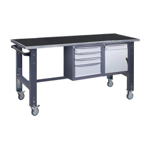 Верстак мобильный (на регулируемых опорах) ВРМ 41 МД/3МС R