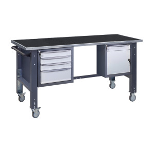 Верстак мобільний (на регульованих опорах) ВРМ 41 МД/3МС R