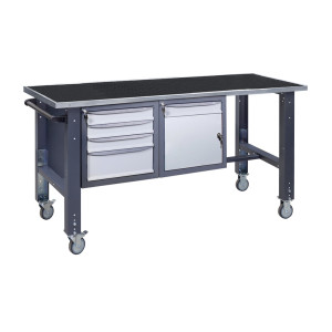 Верстак мобільний (на регульованих опорах) ВРМ 41 МД/3МС R