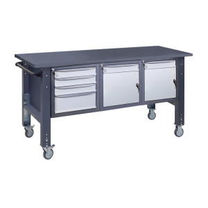 Верстак мобільний (на регульованих опорах) ВРМ 41 МД/МД/3МС Ч