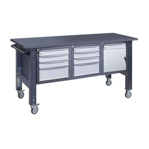 Верстак мобільний (на регульованих опорах) ВРМ 41 МД/3МС/3МС Ч