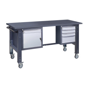 Верстак мобільний (на регульованих опорах) ВРМ 41 3МС/МД Ч