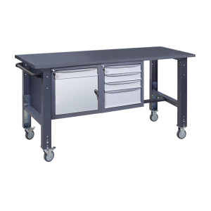 Верстак мобільний (на регульованих опорах) ВРМ 41 3МС/МД Ч