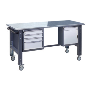 Верстак мобильный (на регулируемых опорах) ВРМ 41 МД/3МС О(2,0)