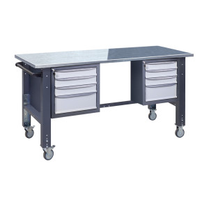 Верстак мобільний (на регульованих опорах) ВРМ 41 3МС/3МС О(2,0)