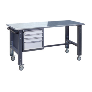 Верстак мобильный (на регулируемых опорах) ВРМ 41 3МС О(2,0)