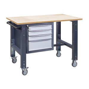 Верстак мобільний (на регульованих опорах) ВРМ 21 3МС Ф