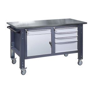 Верстак мобильный (на регулируемых опорах) ВРМ 31 3МС/МД Н