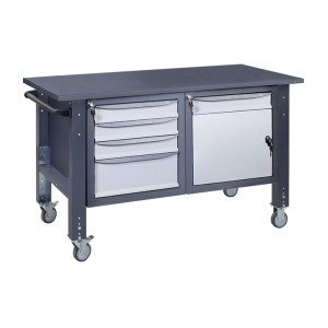 Верстак мобильный (на регулируемых опорах) ВРМ 31 МД/3МС Ч