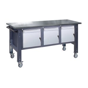 Верстак мобильный (на регулируемых опорах) ВРМ 41 МД/МД/МД Н