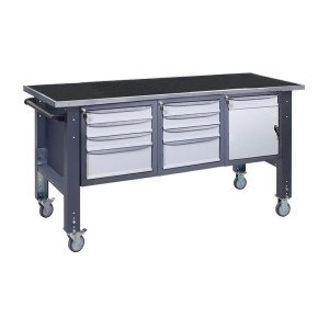 Верстак мобильный (на регулируемых опорах) ВРМ 41 МД/3МС/3МС R