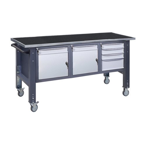 Верстак мобильный (на регулируемых опорах) ВРМ 41 3МС/МД/МД R