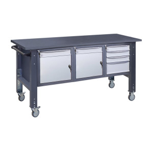 Верстак мобильный (на регулируемых опорах) ВРМ 41 3МС/МД/МД Ч