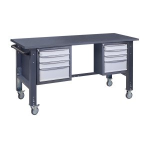 Верстак мобильный (на регулируемых опорах) ВРМ 41 3МС/3МС Ч