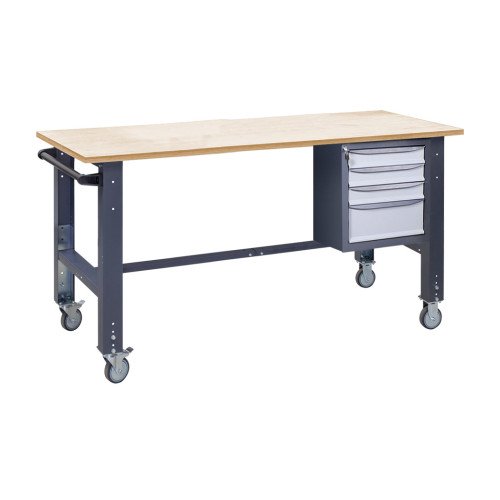 Верстак мобільний (на регульованих опорах) ВРМ 41 3МС К