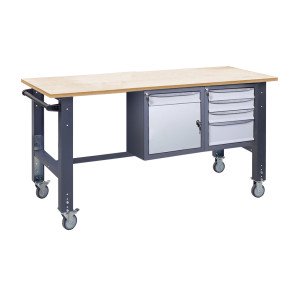 Верстак мобильный (на регулируемых опорах) ВРМ 41 3МС/МД К