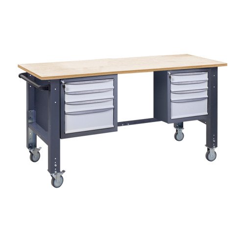 Верстак мобильный (на регулируемых опорах) ВРМ 41 3МС/3МС К